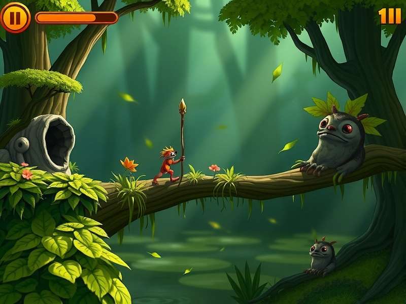 Ginger Swamp Runner gameplay mechanics